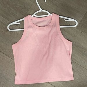 Pink tank! Barely worn.